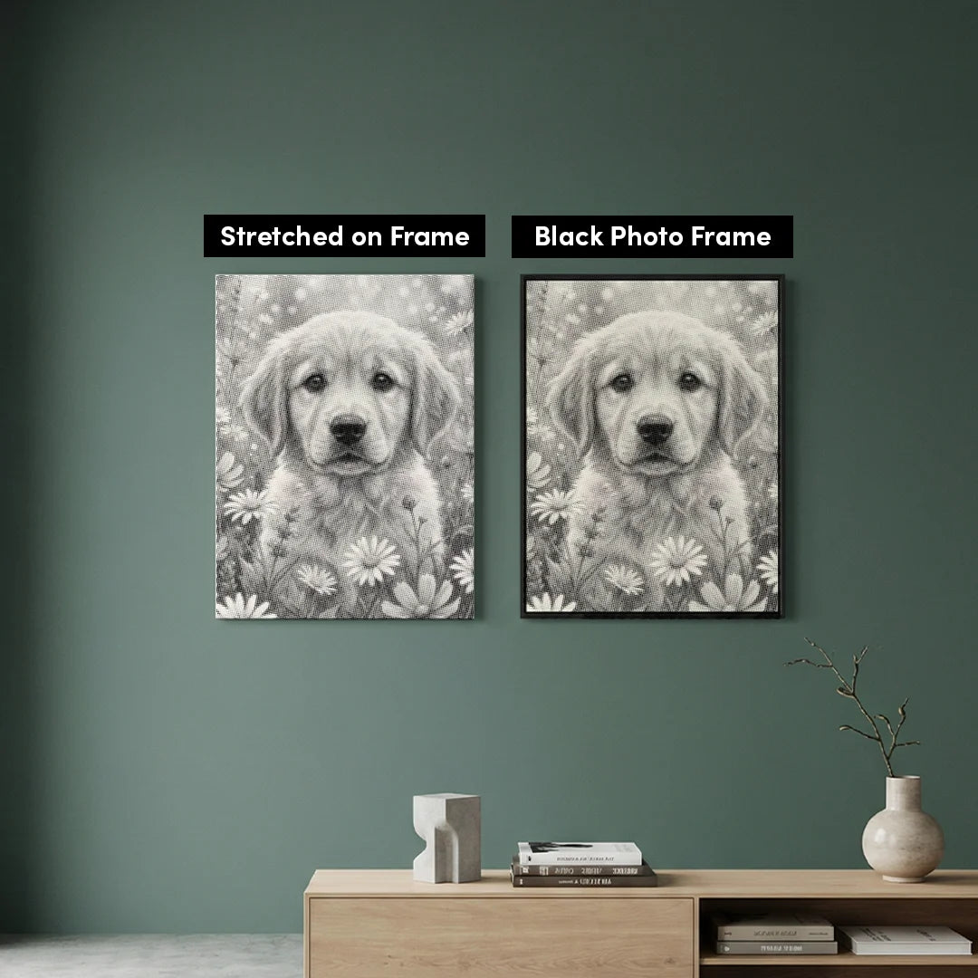 Kit dot painting Lupo