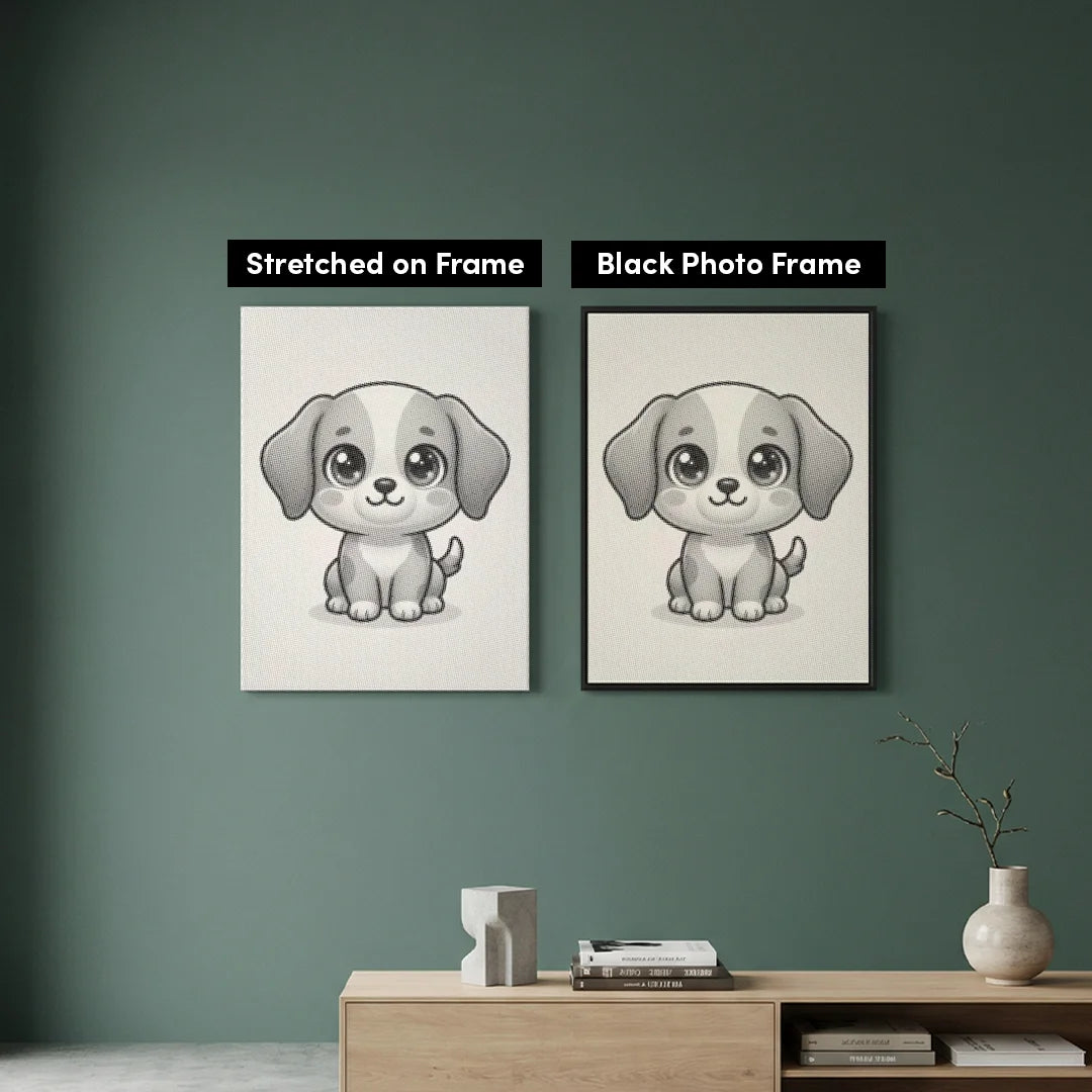 Kit dot painting Lupo