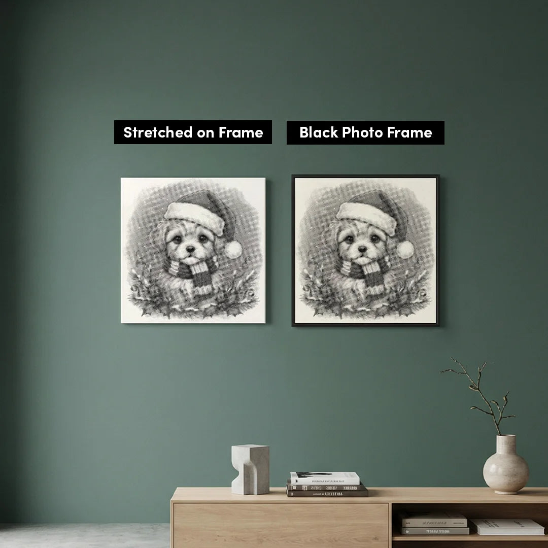 Kit dot painting Lupo