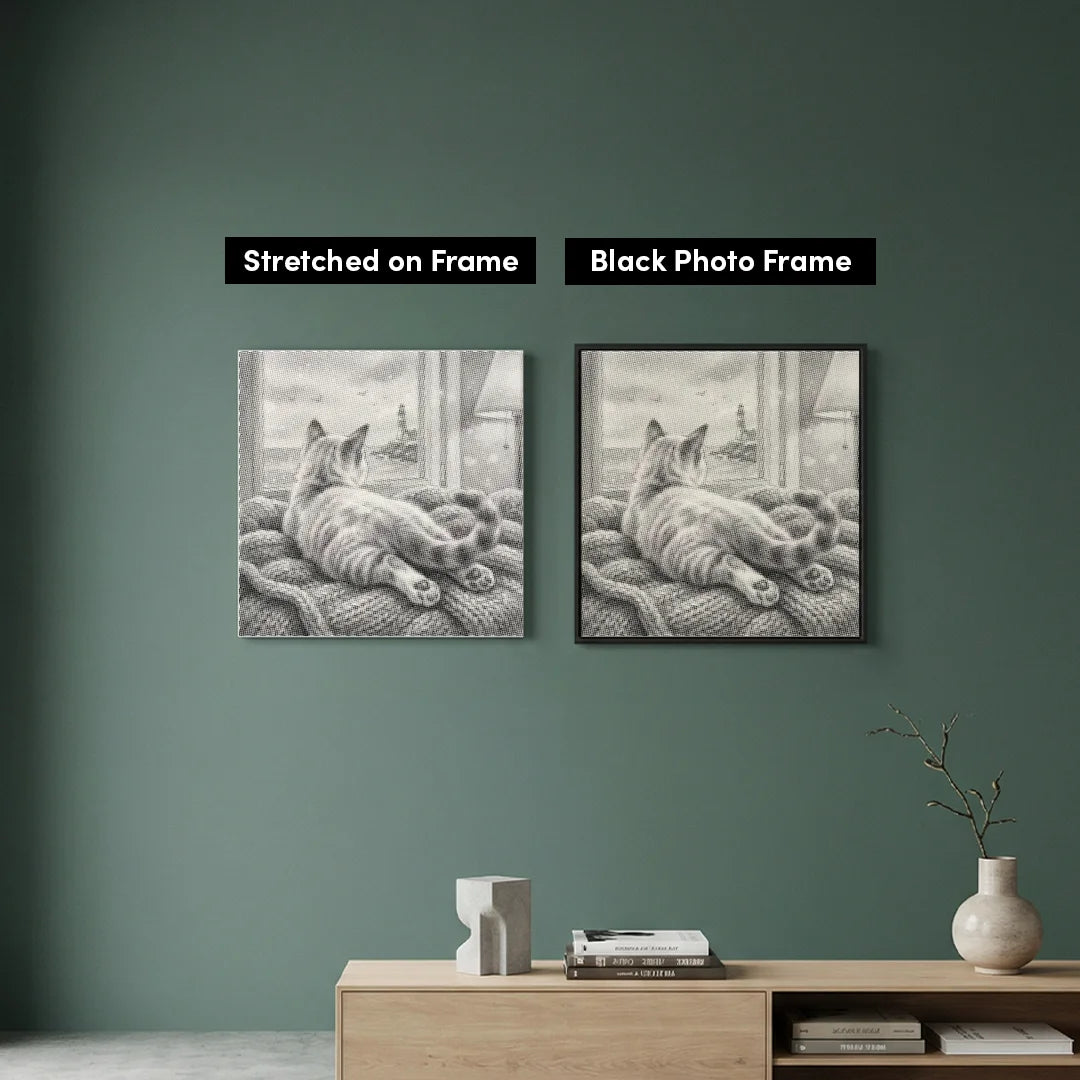 Kit dot painting Lupo