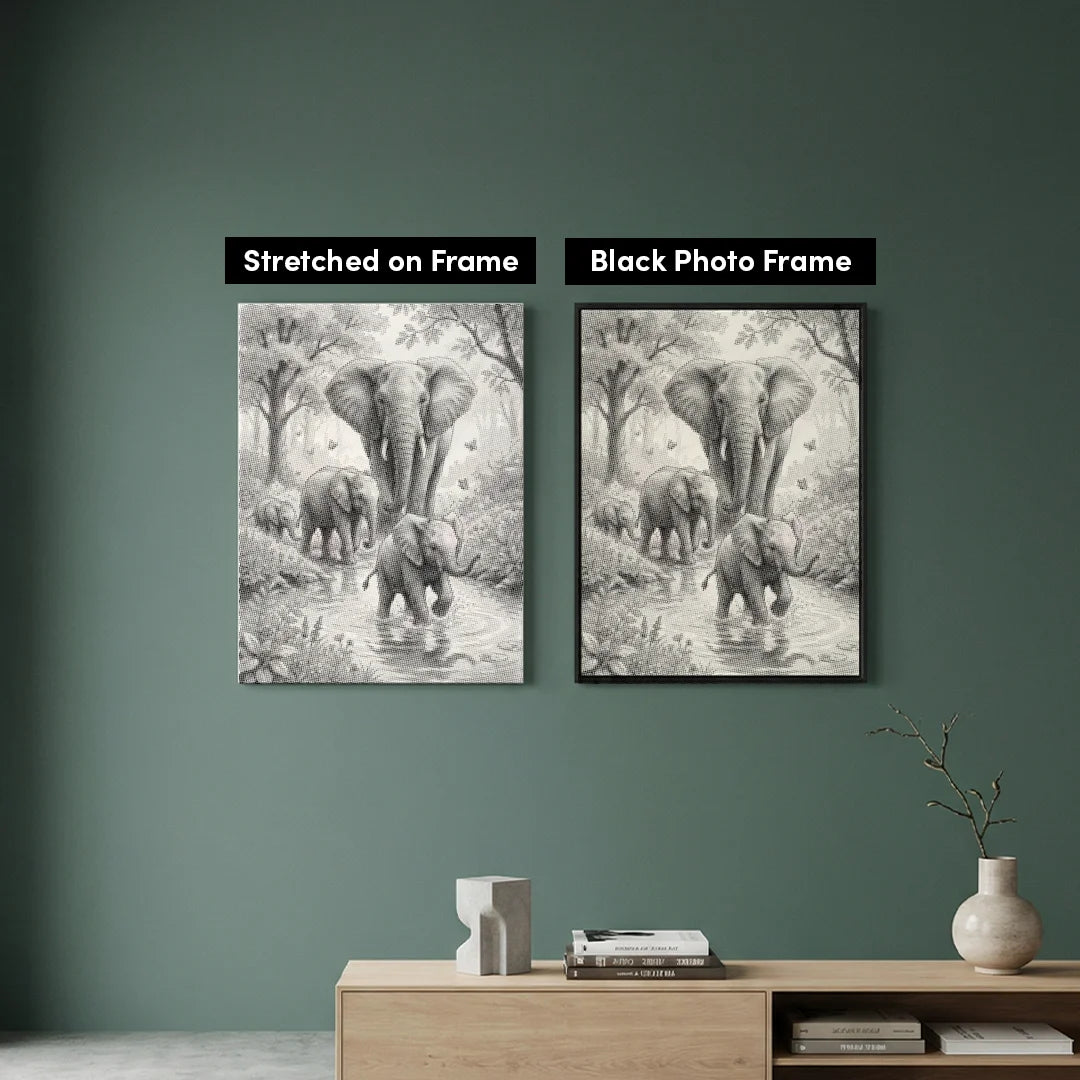 Kit dot painting Lupo