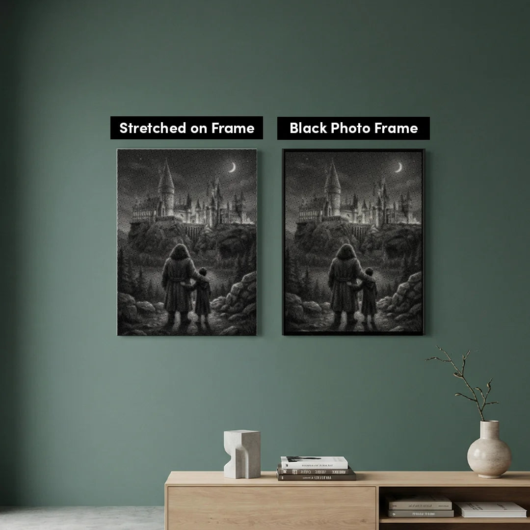 Pittura a punti di Hogwarts