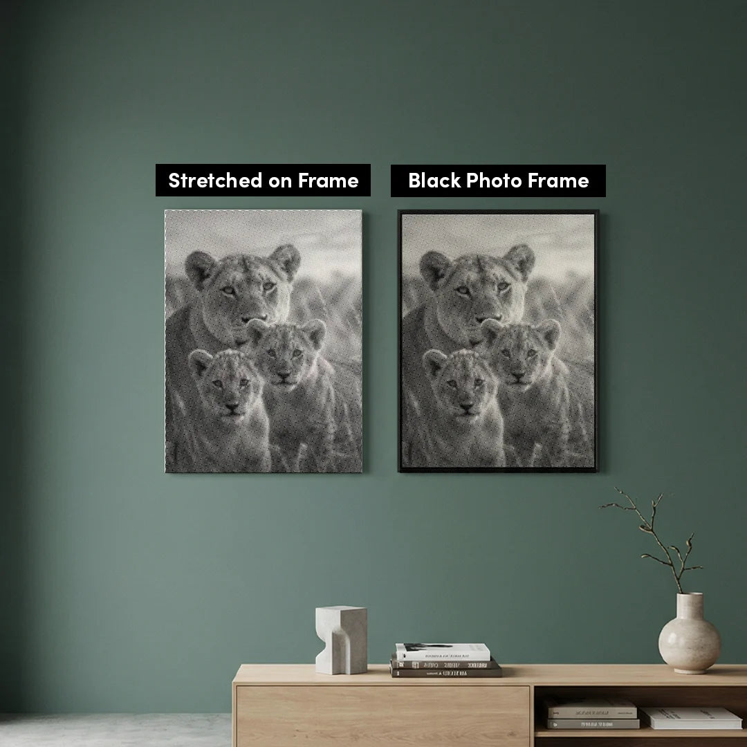 Kit dot painting Lupo