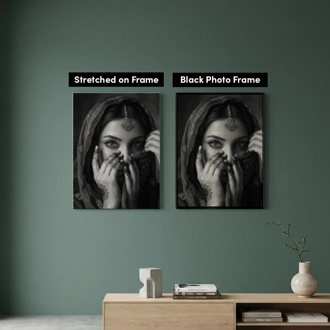 Bellissimo dipinto indiano a punti