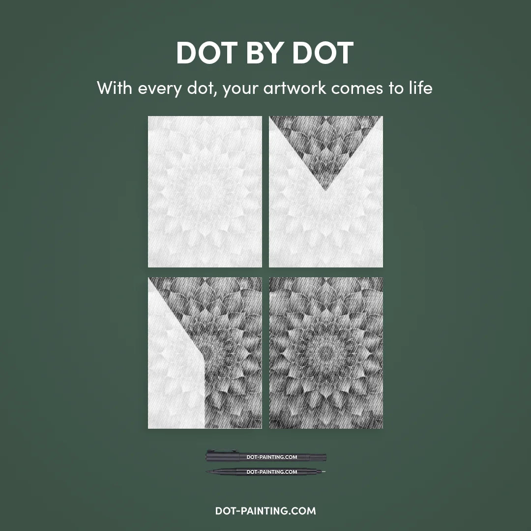 Kit dot painting Lupo