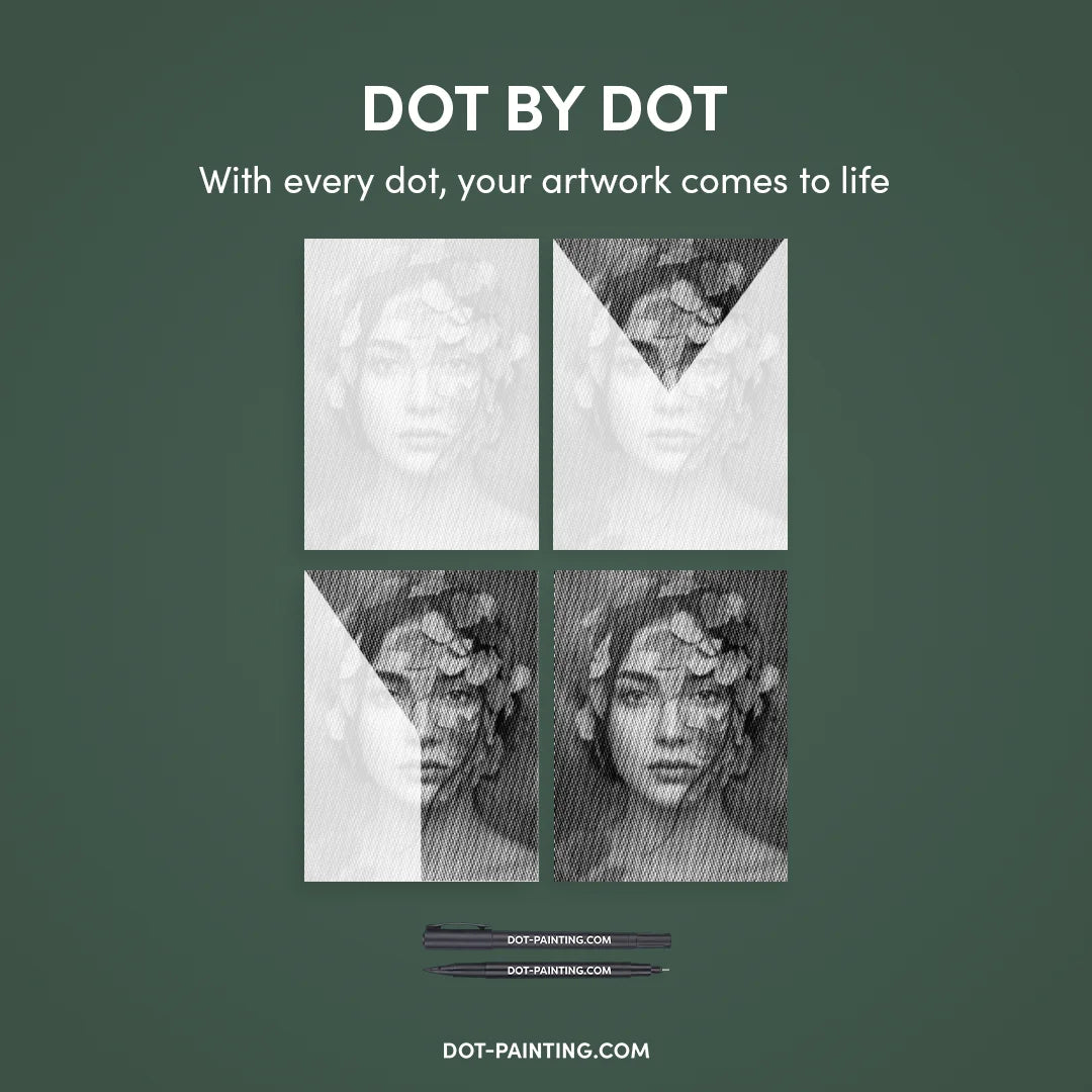 Kit dot painting Lupo