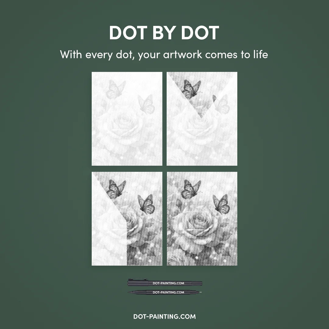 Kit dot painting Lupo