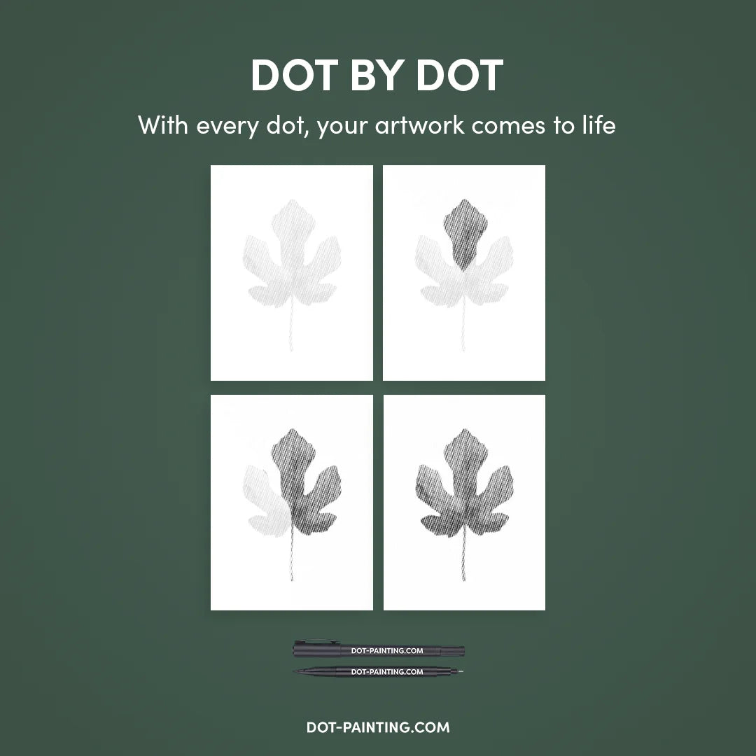 Kit dot painting Lupo