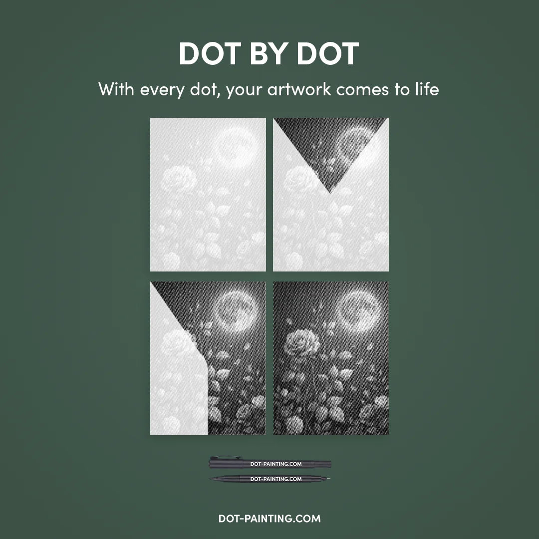 Kit dot painting Lupo