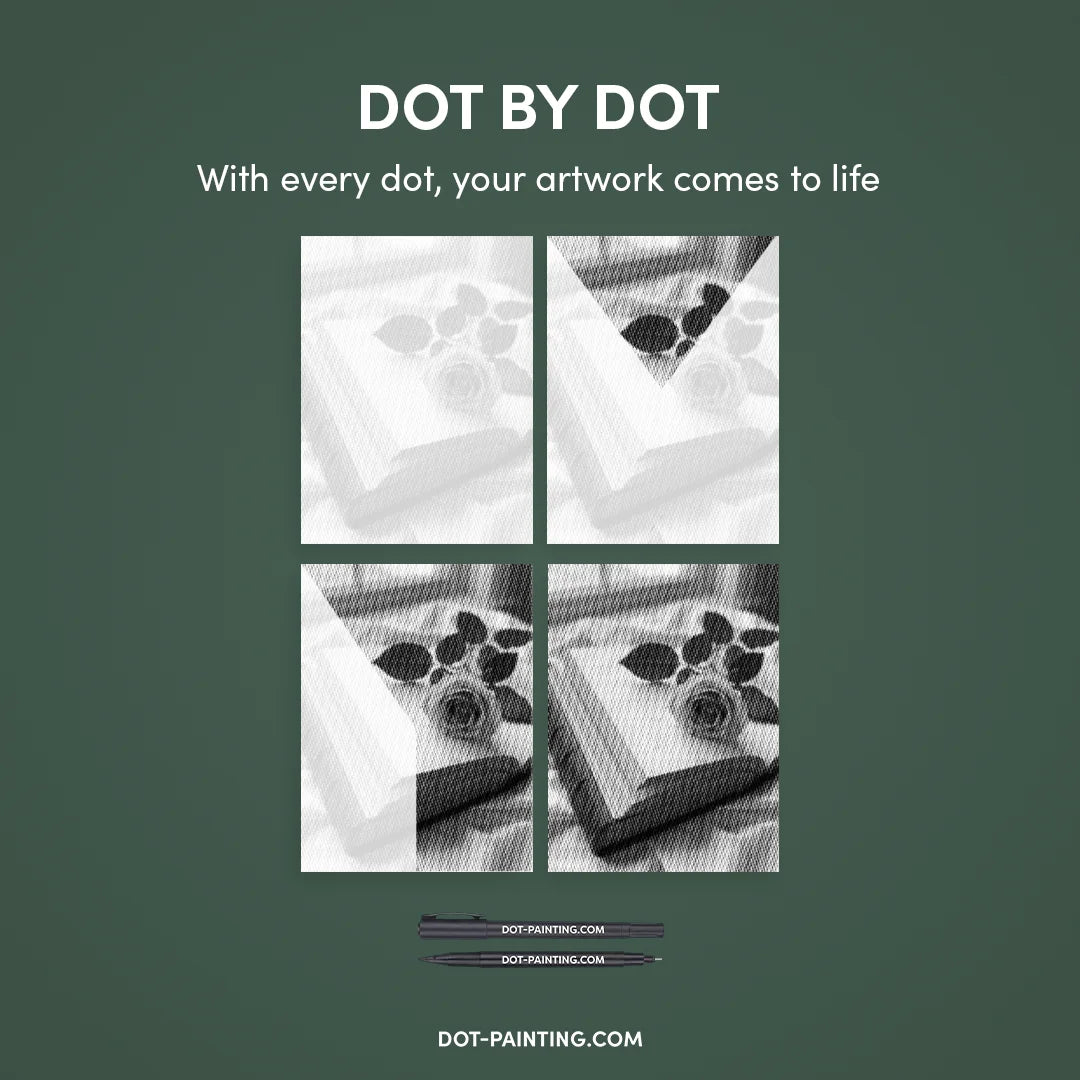 Kit dot painting Lupo