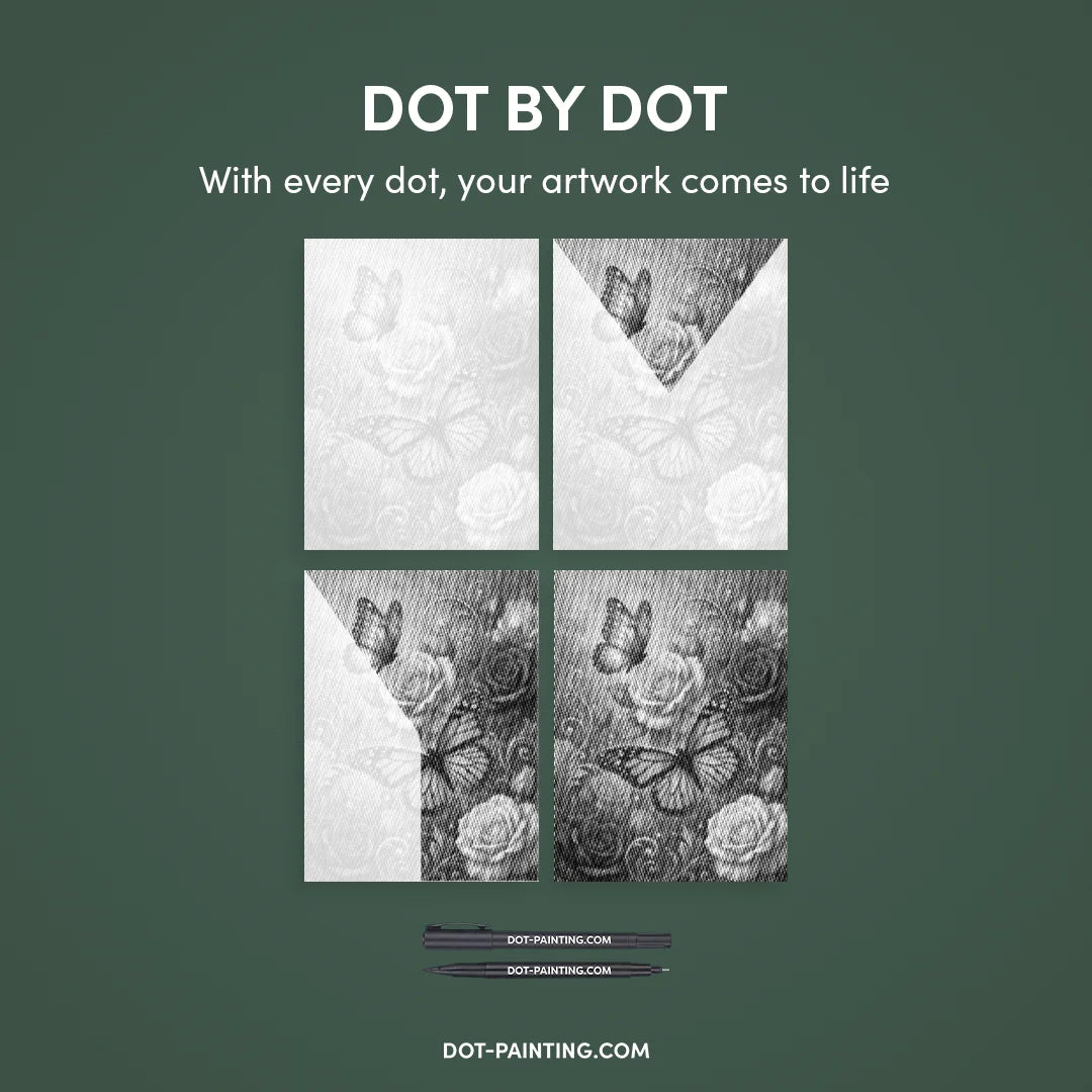 Kit dot painting Lupo