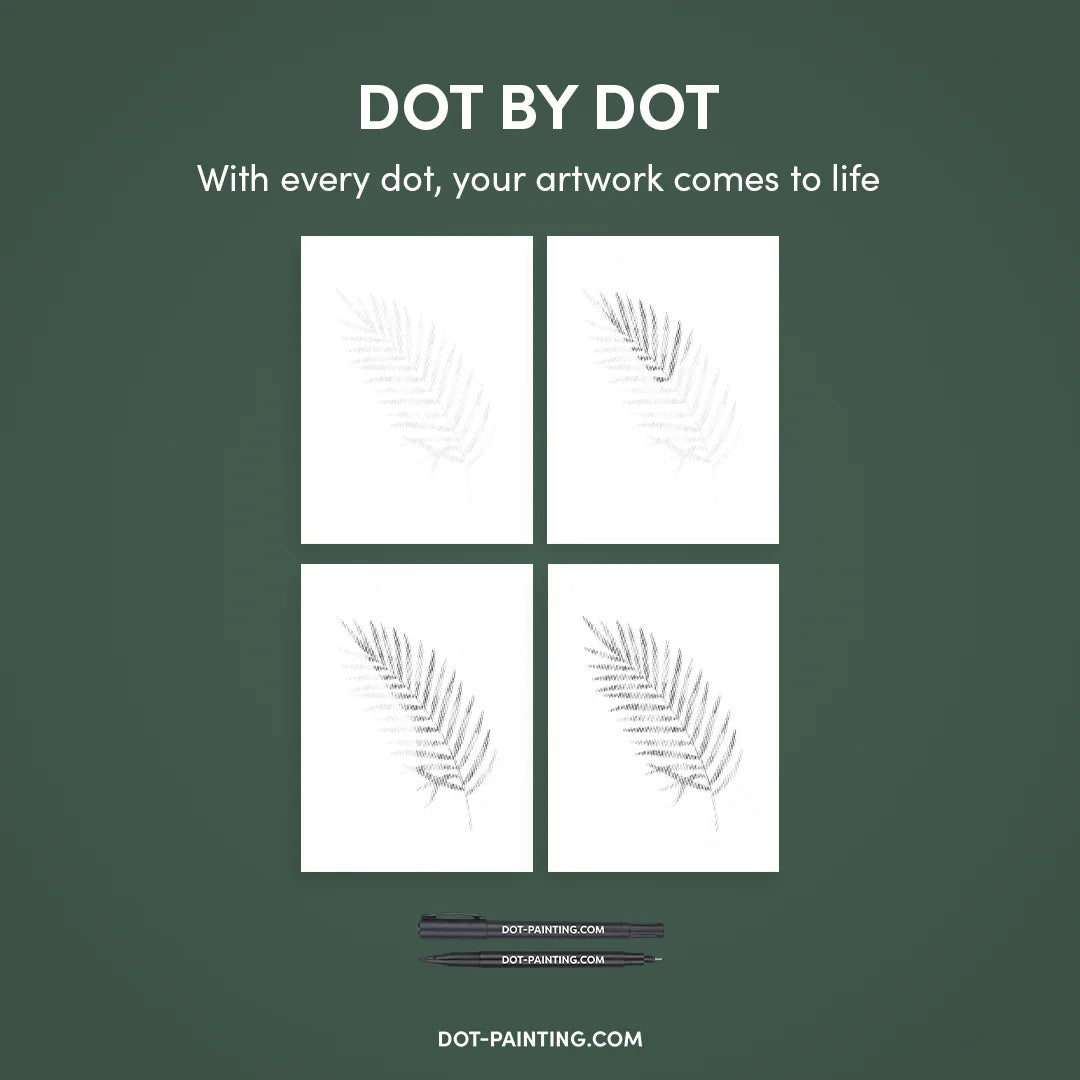 Kit dot painting Lupo