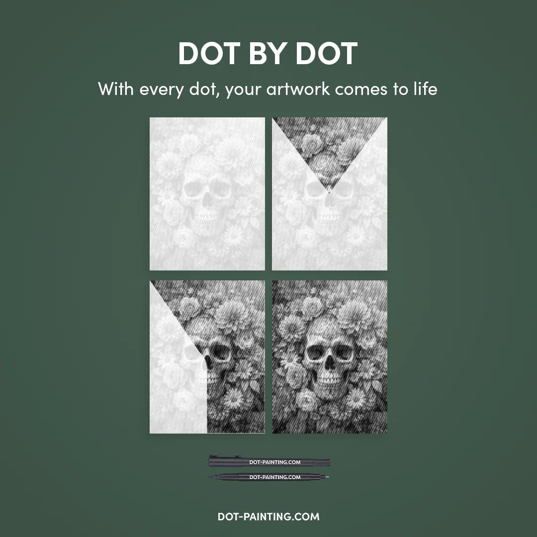 Kit dot painting Lupo