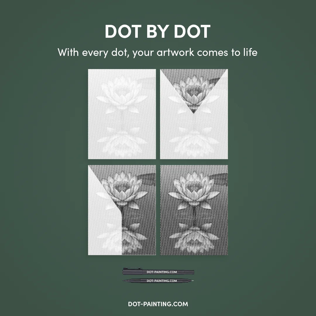 Kit dot painting Lupo